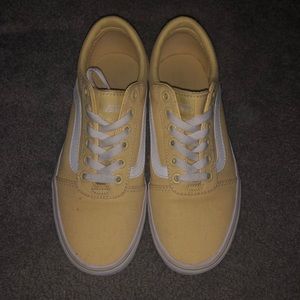 Yellow old school vans